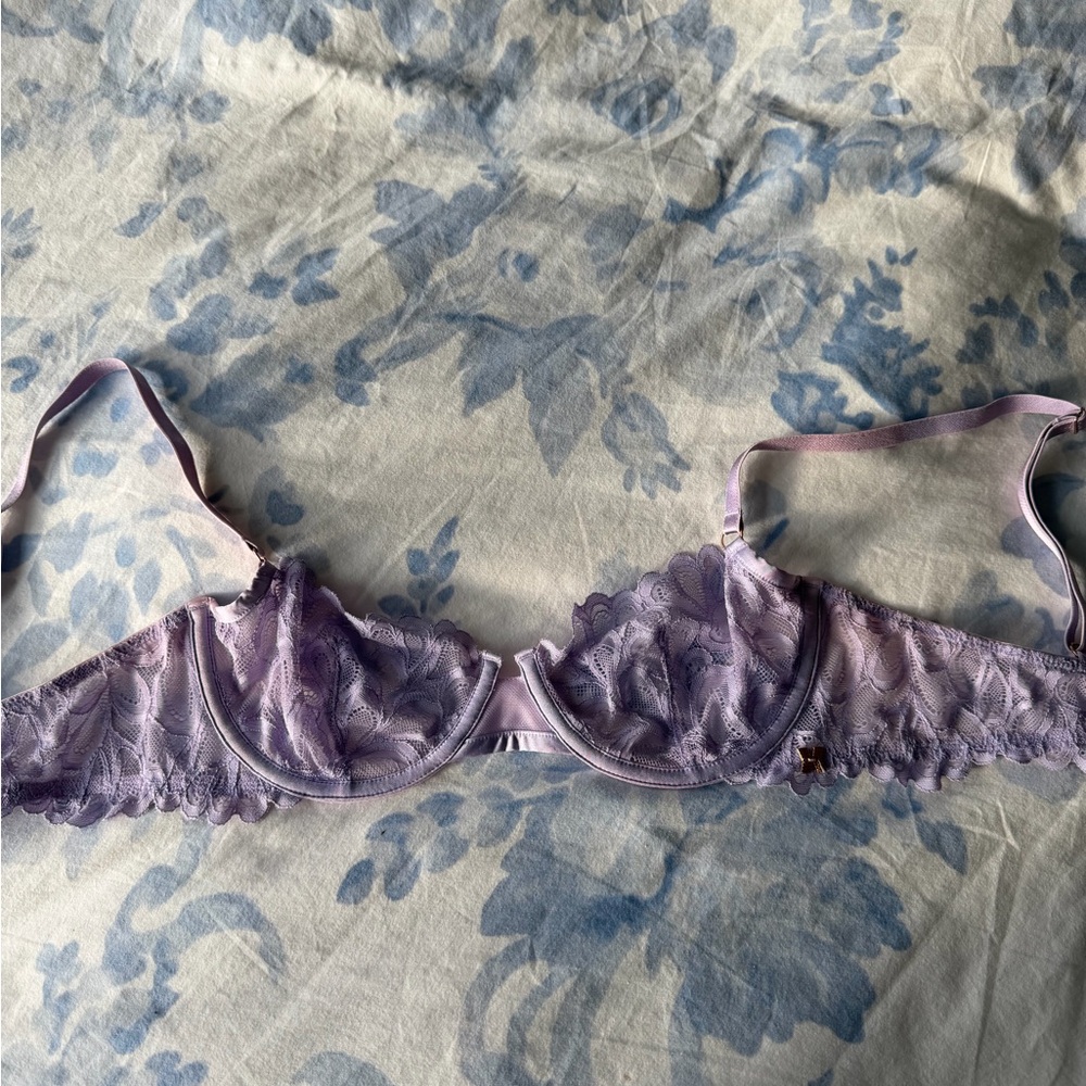 Lavender Lace Underwire Bra - Women Intimates & Sleepwear